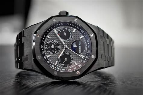 black audemars piguet royal oak|Piguet royal oak watch price.